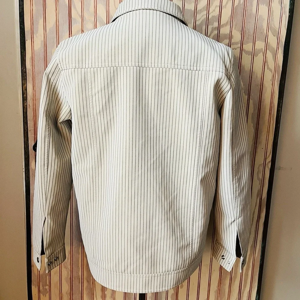 NWT Marc Asher Men's Lined Collared Shirt Shacket Trucker Jacket Size‎ S